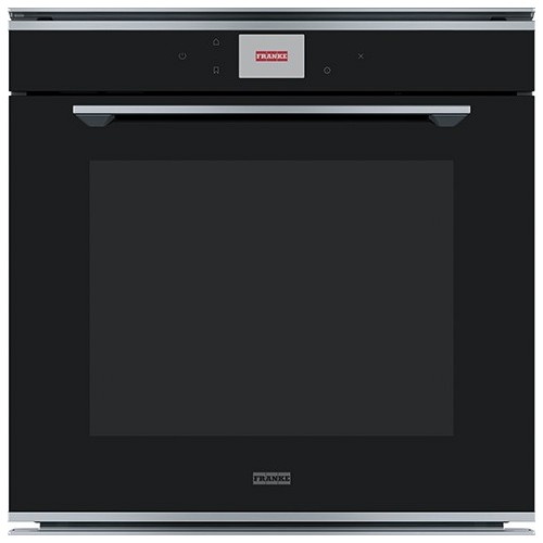 Franke: Four pyrolytique multifonction Mythos FMY 99 P XS 116.0613.708, finition inox satiné - 60 cm, verre noir