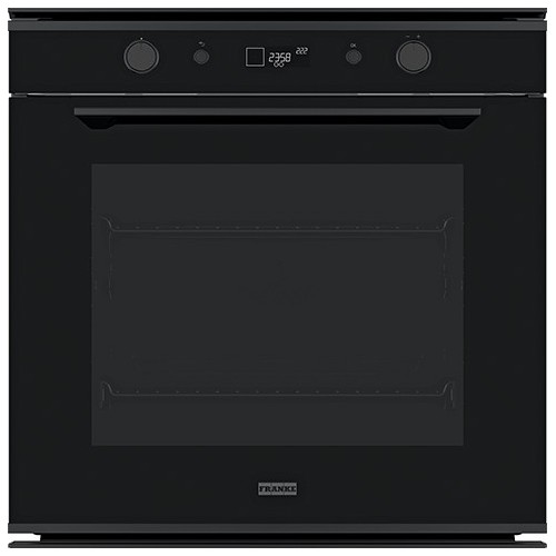 Franke: Four pyrolytique multifonction Mythos FMY 98 P BK 116.0606.102 de 60 cm, finition acier noir