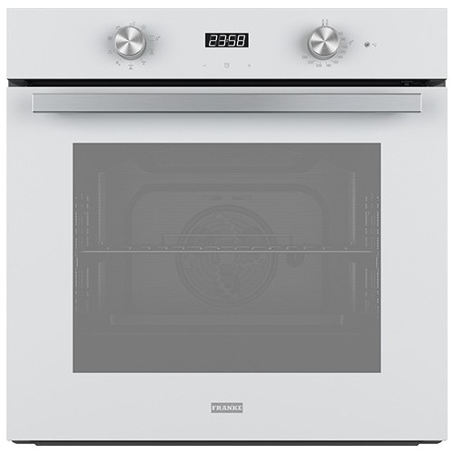 Franke: Four multifonction Smart Color FSM 86 H WH 116.0606.093, 60 cm, finition cristal blanc