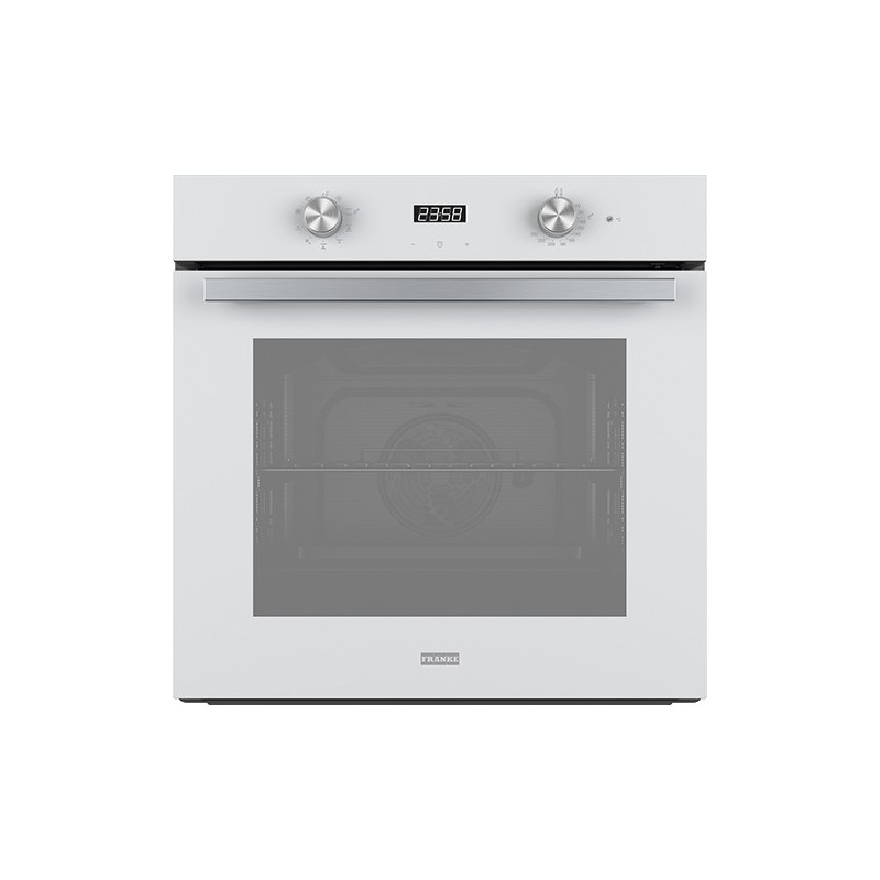  Franke: Four multifonction Smart Color FSM 86 H WH 116.0606.093, 60 cm, finition cristal blanc