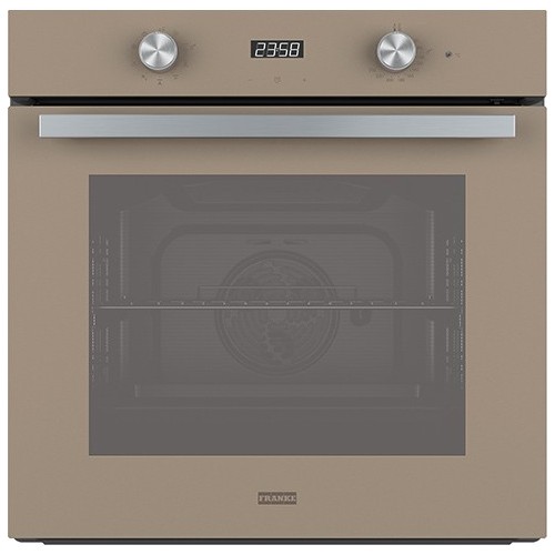 Franke: Four multifonction Smart Color FSM 86 H OY 116.0606.094 de 60 cm avec finition en verre Huître