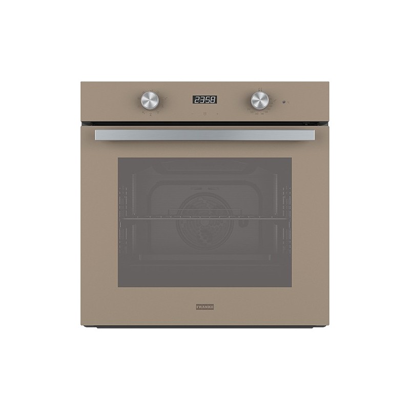  Franke: Four multifonction Smart Color FSM 86 H OY 116.0606.094 de 60 cm avec finition en verre Huître