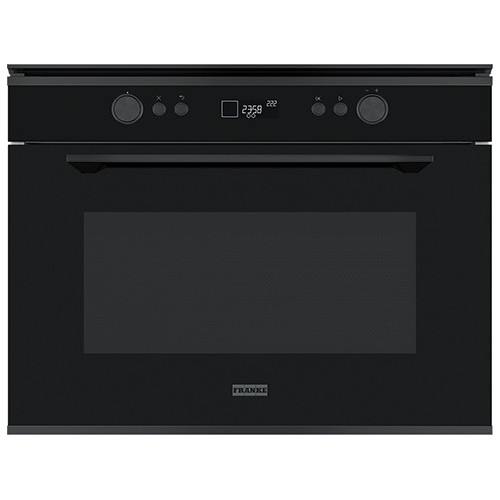 Franke: Four à micro-ondes Mythos FMY 45 MW BK 131.0632.660 60 cm finition acier noir