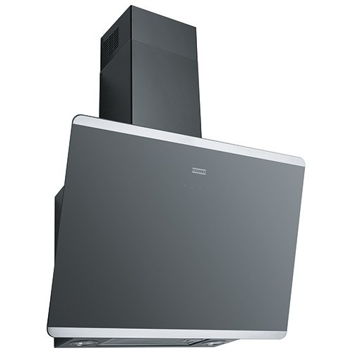 Franke Cappa a parete Smart Evo Plus FPJ 625 V BK/SS 330.0528.064 finitura cristallo nero/acciaio da 60 cm