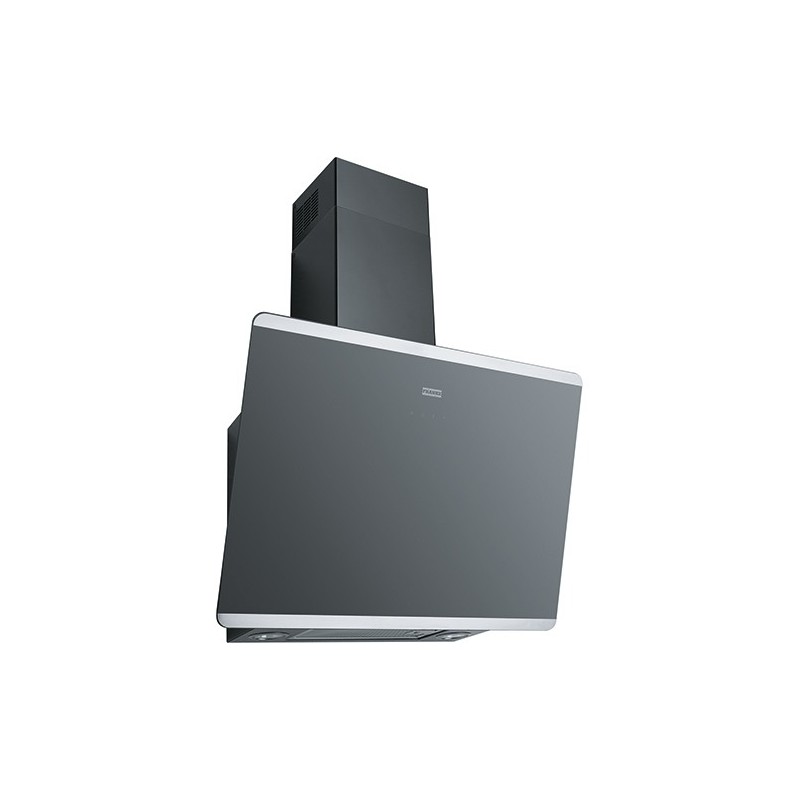  Campana extractora de pared Franke Smart Evo Plus FPJ 625 V BK/SS 330.0528.064, 60 cm, acabado en cristal negro/acero.