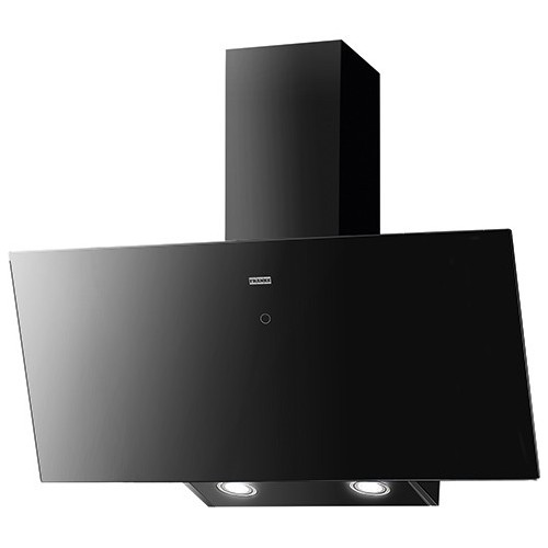 PRONTA CONSEGNA - Franke: Cappa a parete Vertis FVT 905 BK A 330.0572.976 finitura cristallo nero da 90 cm