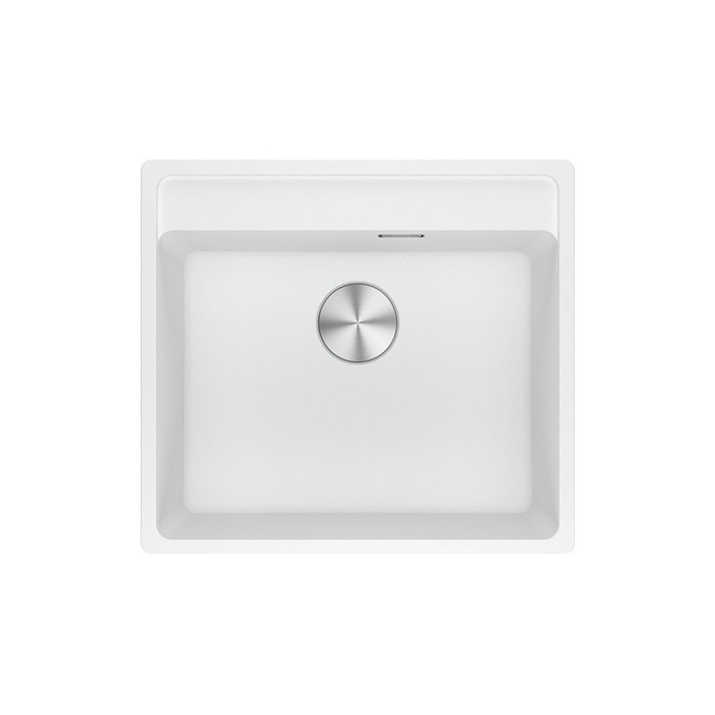  PRONTA CONSEGNA - Franke: Lavello una vasca Vasche Sopratop Maris MRG 610-52 TL 114.0661.646 finitura fragranite bianco da 56x51 cm