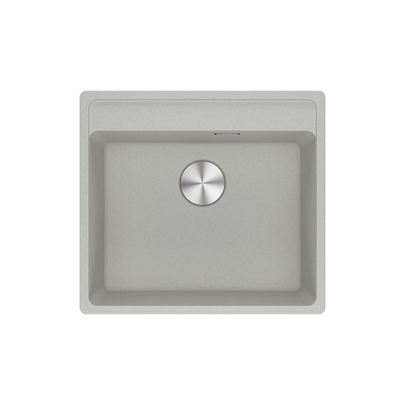  Franke: Évier à une cuve, Maris MRG 610-52 TL 114.0661.645, 56x51 cm, finition aluminium fragranite.