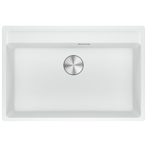 Franke: Lavello una vasca Vasche Sopratop Maris MRG 610-72 TL 114.0661.670 finitura fragranite bianco da 76x51 cm