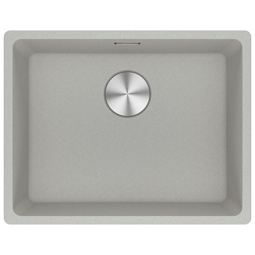 Franke: Lavello una vasca Vasche Sopratop Maris MRG 610-52 114.0661.661 finitura fragranite alluminio da 56x44 cm