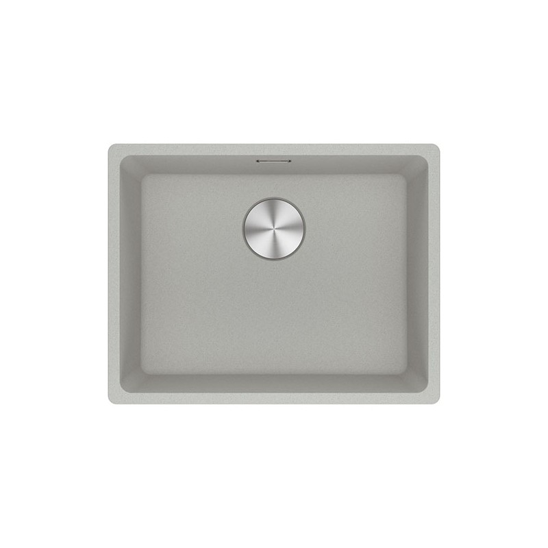  Franke: Fregadero de un solo seno, Maris MRG 610-52 114.0661.661, 56x44 cm, aluminio con acabado fragranite