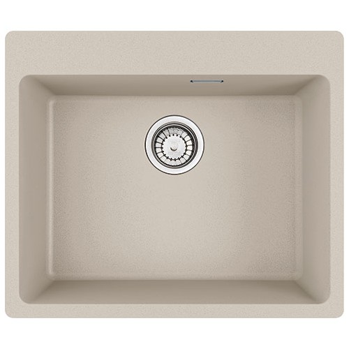Franke: Fregadero de un solo seno, 59x50 cm, MRG 610-54 FTL 114.0661.705, acabado Sahara Fragranite
