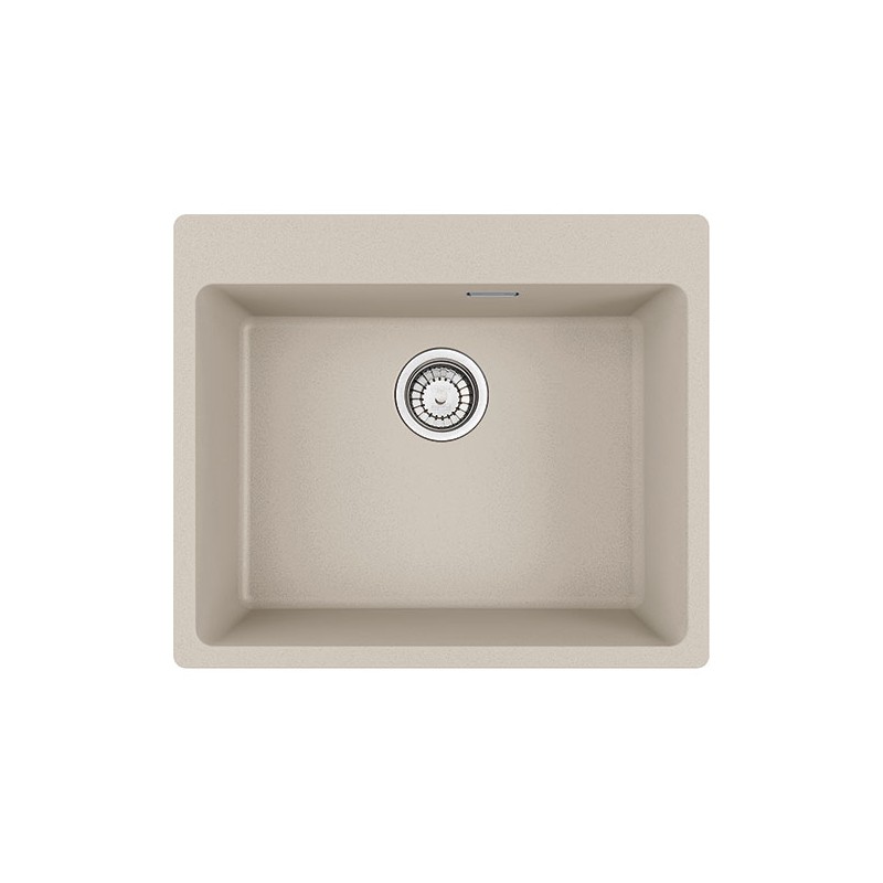 Franke: Évier à une cuve, 59x50 cm, MRG 610-54 FTL 114.0661.705, finition Sahara Fragranite.