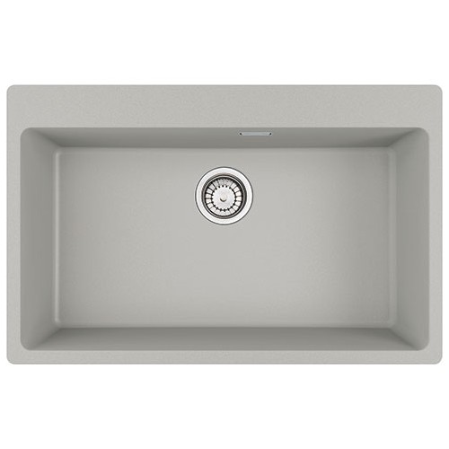 Franke: Fregadero de un solo seno, sobre encimera, MRG 610-73 FTL 114.0661.712, 78x50 cm, aluminio con acabado fragranite