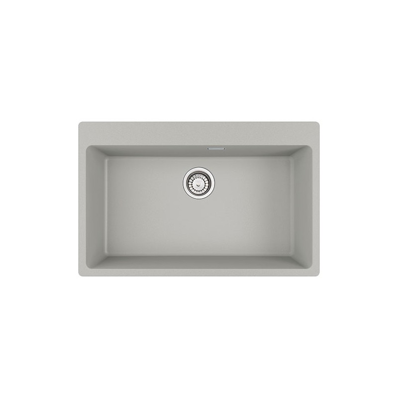  Franke: Évier à une cuve, à poser, MRG 610-73 FTL 114.0661.712, 78x50 cm, finition aluminium fragranite
