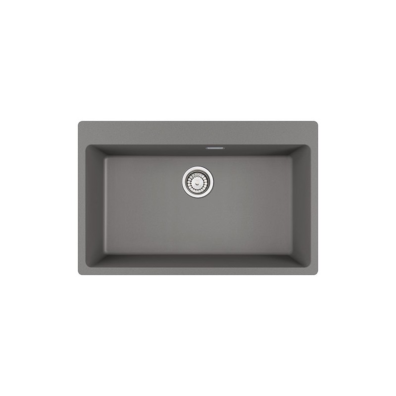  Franke Lavello una vasca Vasche Sopratop Centro MRG 610-73 FTL 114.0661.710 finitura fragranite stone grey da 78x50 cm