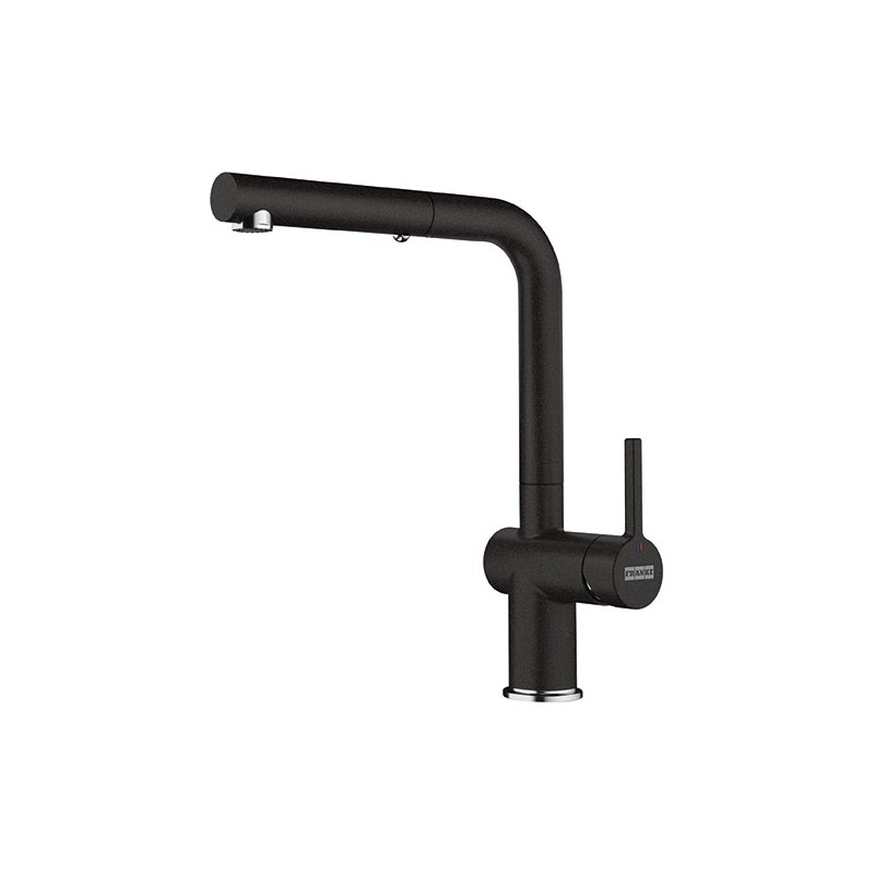  Franke: Grifo monomando Active Doccia 115.0653.384, acabado negro