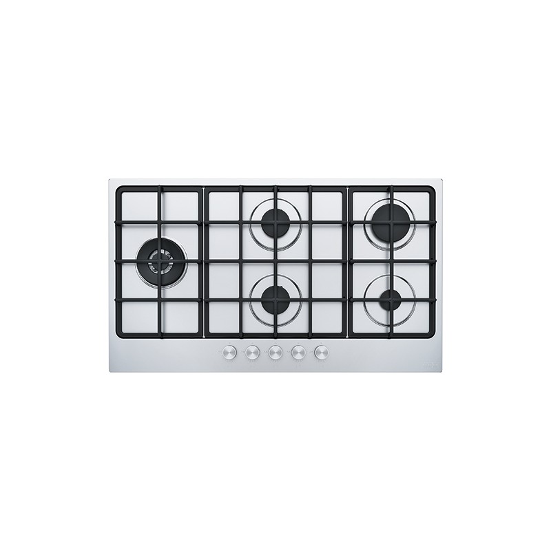  Franke: FHSM 905 4G DCL XS C 106.0554.401 Plaque de cuisson à gaz 88 cm en acier inoxydable satiné