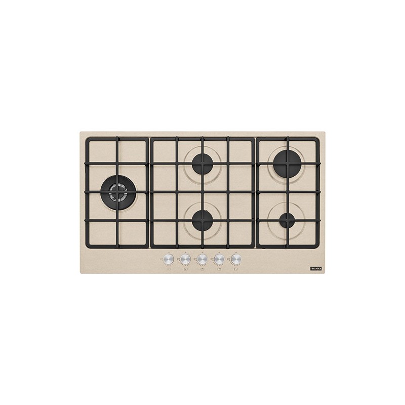  Franke: FHSM 905 4G DCL OA C 106.0672.411 Plaque de cuisson à gaz 88 cm finition avoine