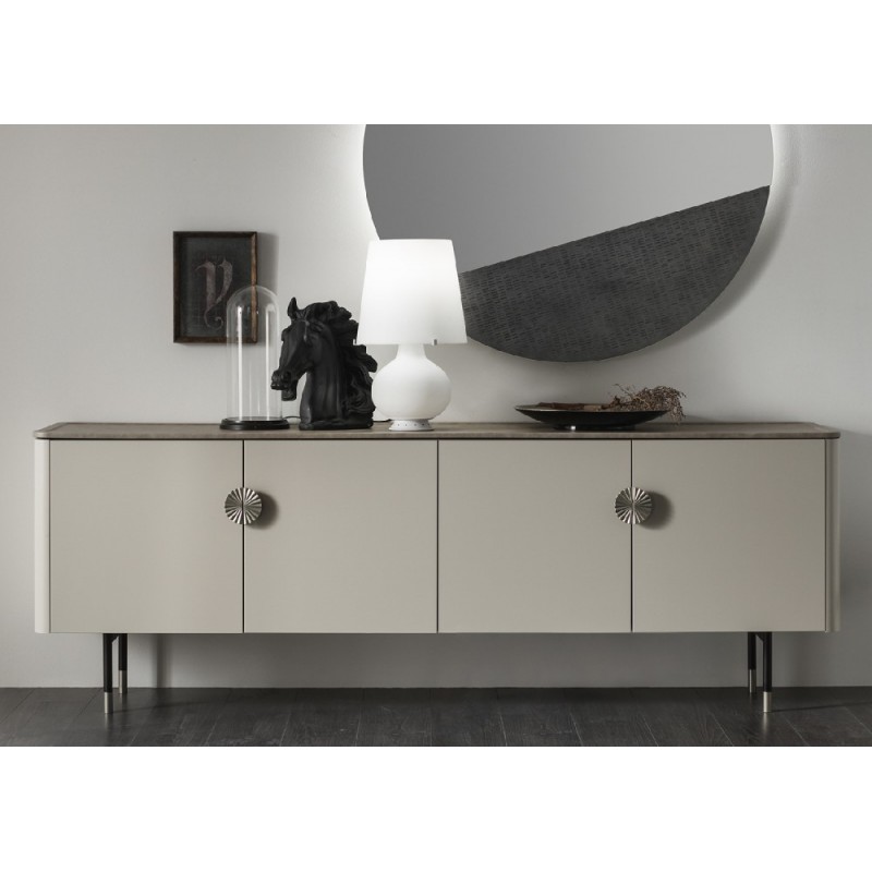  Maronese Acf Madia in appoggio COVER con basamento in metallo da L.167 cm - 3 ante