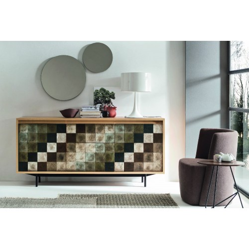 Maronese Acf FANNY freestanding sideboard with metal base L.185 cm - 2 doors and 2 drawers