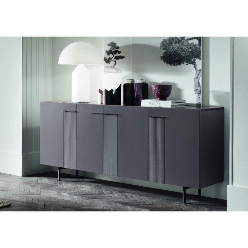  Maronese Acf FRIDA freestanding sideboard with metal base L.158 cm - 4 doors