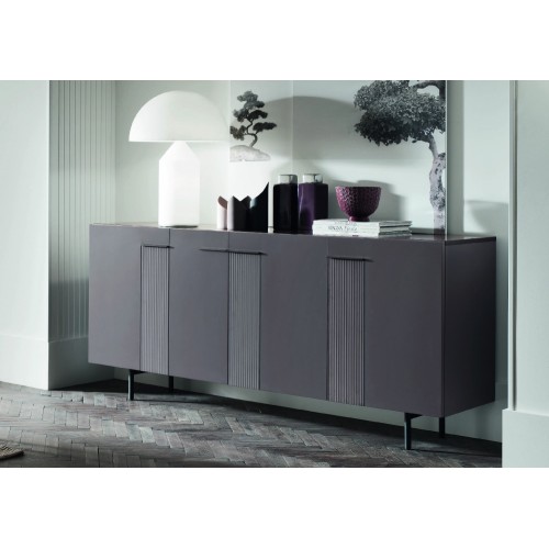 Maronese Acf Sideboard in support FRIDA with metal base L.194 cm - 4 doors