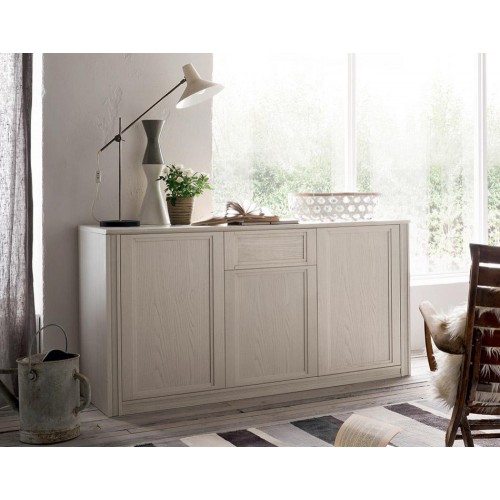 Maronese Acf IRIS sideboard with plinth L.150 cm - 3 doors and 1 drawer