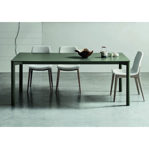 Maronese Acf Tavolo fisso RADIUS con struttura in legno e piano in legno da L.140 cm
