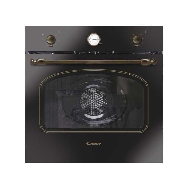  LIVRAISON RAPIDE - Four électrique à chaleur tournante Candy 33702150 FCC604GH/E finition noire 60 cm