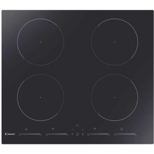 Table de cuisson à induction Candy 33802672 CIS642MCTT en vitrocéramique noire 59 cm