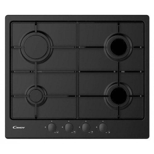 Candy Gas hob 33801972 CHW6BRBB black finish 60 cm