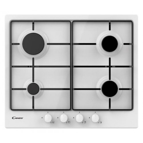 Candy Gas hob 33801971 CHW6BRWW white finish 60 cm