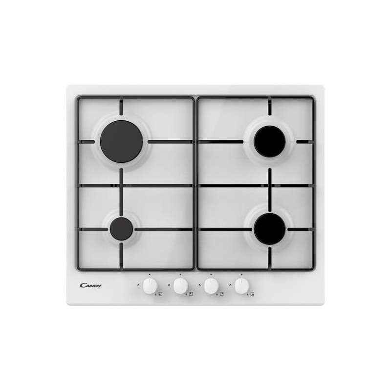  Candy Gas hob 33801971 CHW6BRWW white finish 60 cm