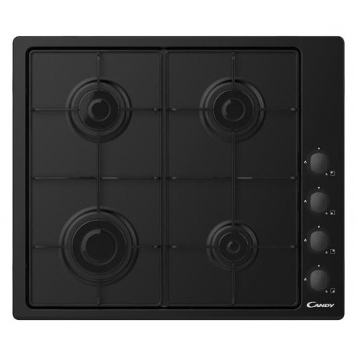 Candy Gas hob 33801977 CHW6LBB black finish 60 cm