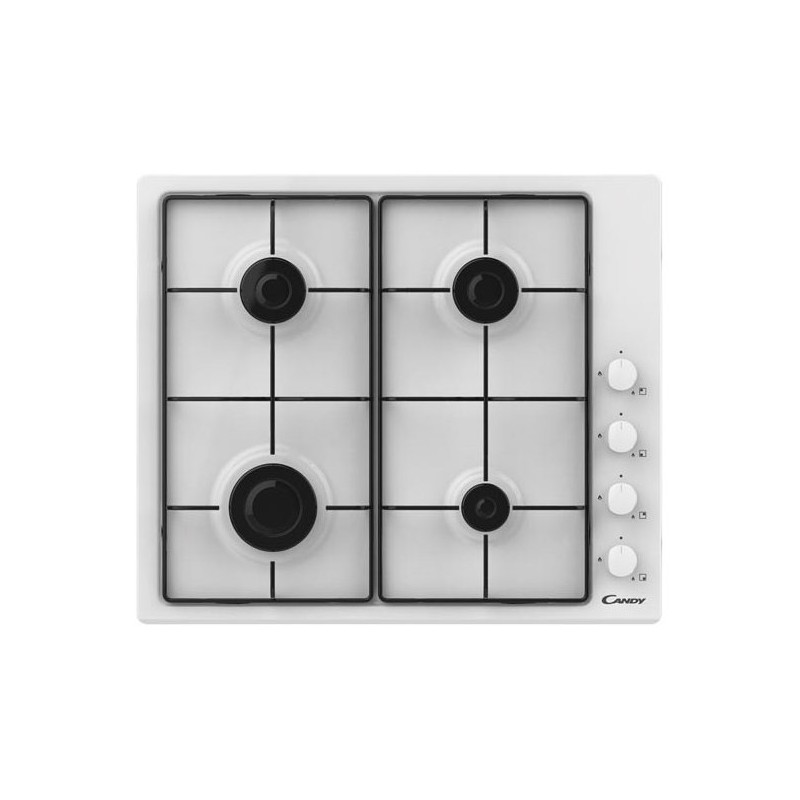  Placa Gas Candy 33801978 CHW6LWW acabado blanco 60 cm