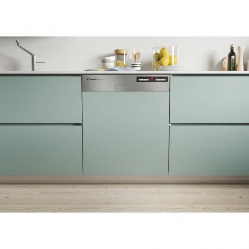 Candy Partial built-in dishwasher 32901398 CDSN 2D520PX / E with 60 cm stainless steel dashboard