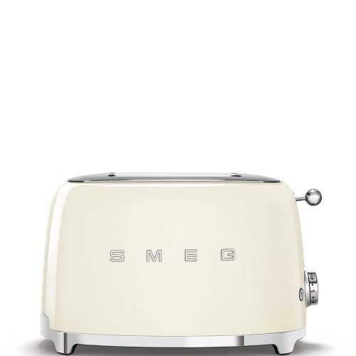 Smeg Toaster 2x2 TSF01CREU cream finish