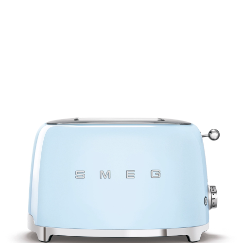 Grille-pain Smeg 2x2 TSF01PBEU finition bleu clair