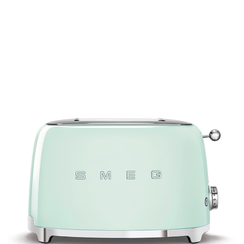Grille-pain Smeg 2x2 TSF01PGEU finition vert pastel
