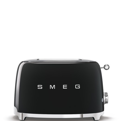 Grille-pain Smeg 2x2 TSF01BLEU finition noire