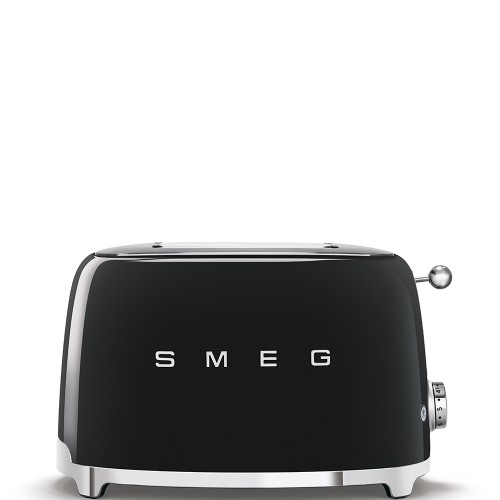 Smeg Toaster 2x2 TSF01BLEU black finish