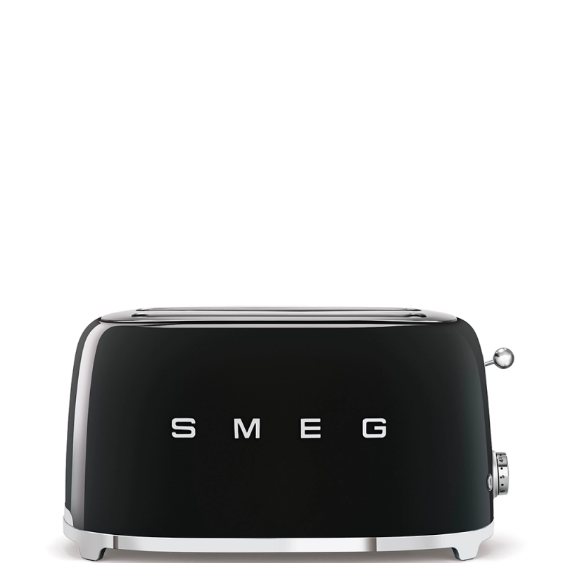  Grille-pain Smeg 4x2 TSF02BLEU finition noire