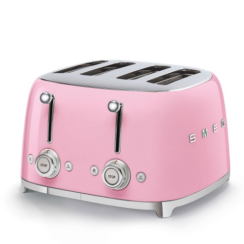 Smeg 4x4 Toaster TSF03PKEU pink finish