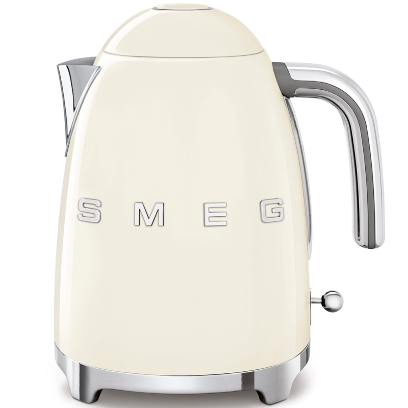  Smeg Electric kettle KLF03CREU cream finish with Smeg 3D logo