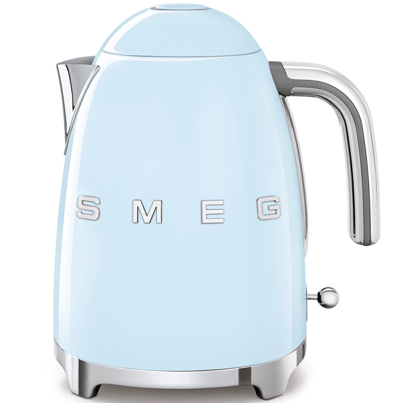  Smeg Electric kettle KLF03PBEU light blue finish with Smeg 3D logo