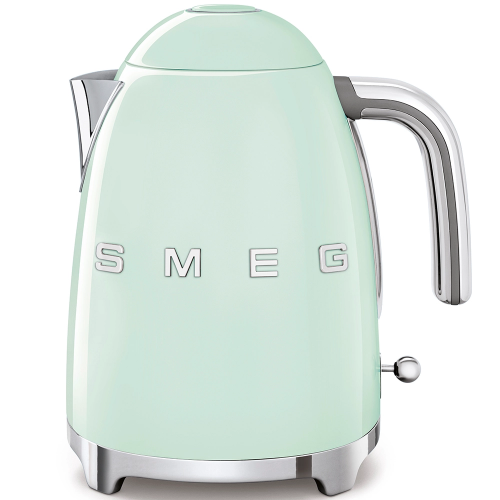 Smeg Electric kettle KLF03PGEU pastel green finish with Smeg 3D logo