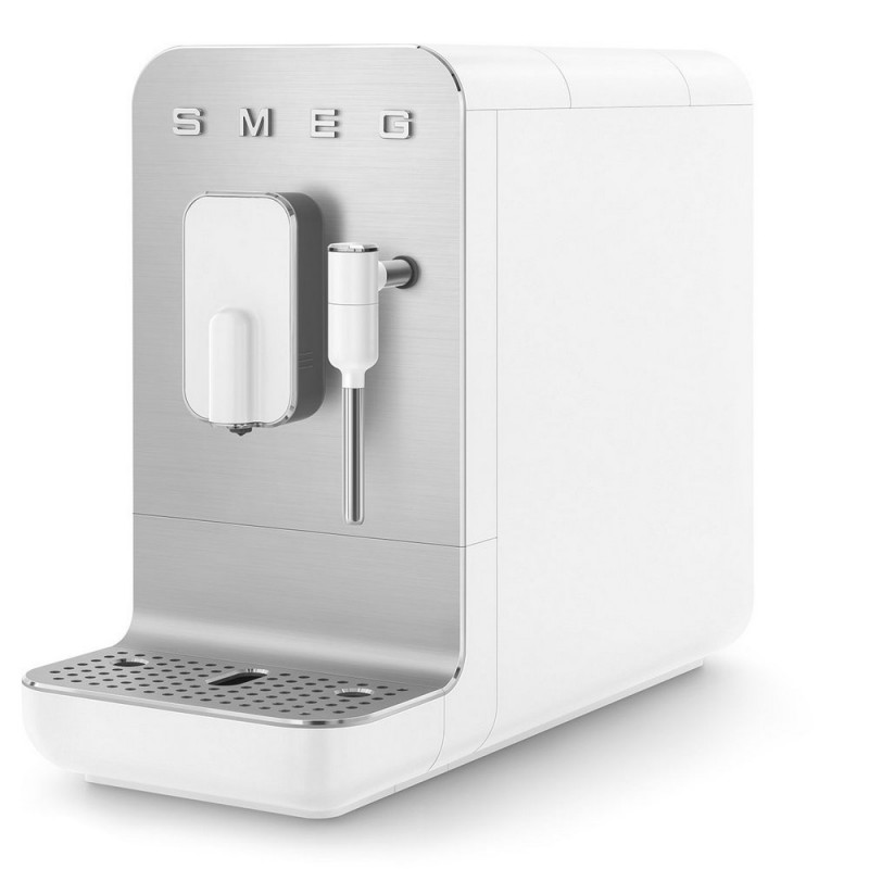  Smeg Machine à café automatique avec vapeur BCC02WHMEU finition blanche