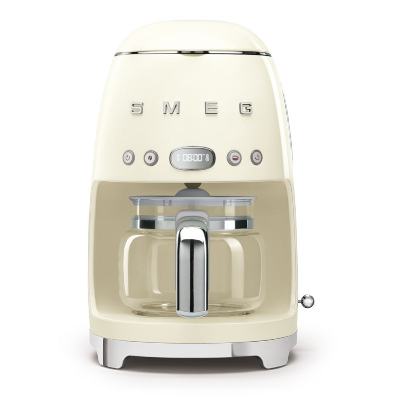  Machine à café américaine Smeg DCF02CREU finition crème