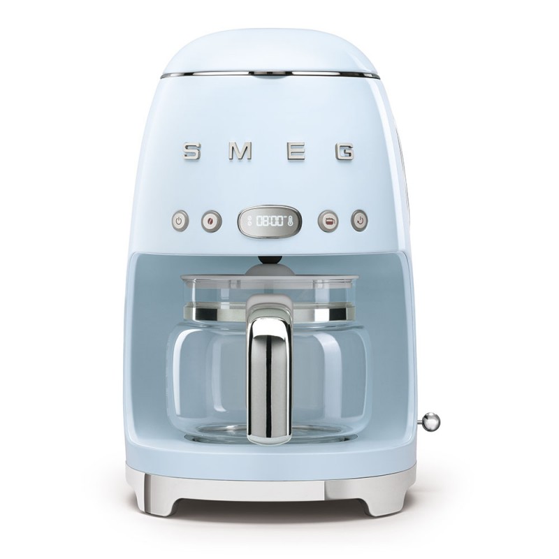  Machine à café américaine Smeg DCF02PBEU finition bleu clair